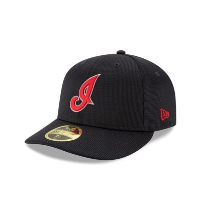 Sapca New Era Cleveland Indians MLB Clubhouse Collection Low Profile 59FIFTY Fitted - Albastri